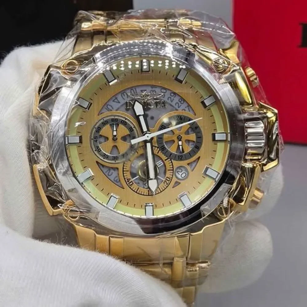 Invicta Coalition Forces Behemoth Men's Watch - 60mm. Gold